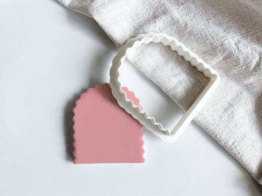 Scallop Curved Wavy Arch Cookie Cutter