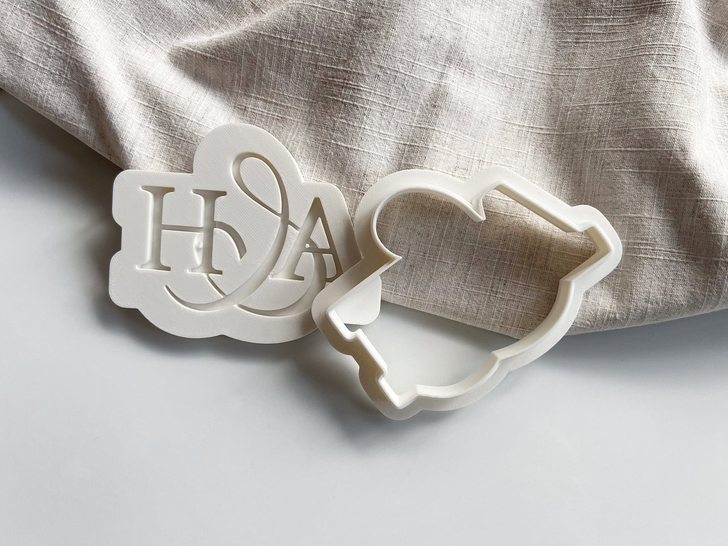 Custom Wedding Date Cookie Cutter & Stamp Set