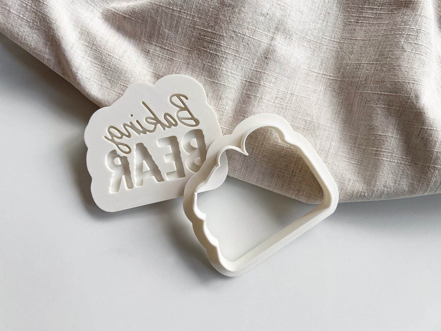 Custom Business Logo Cookie Cutter & Stamp Set