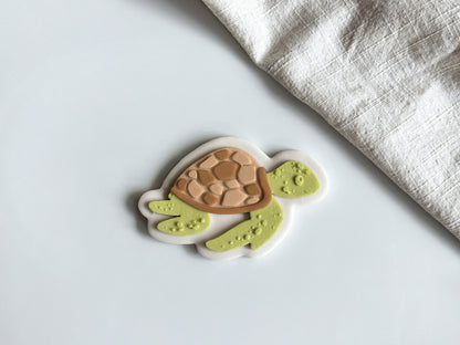 Sea Turtle Cookie Cutter & Stamp Set