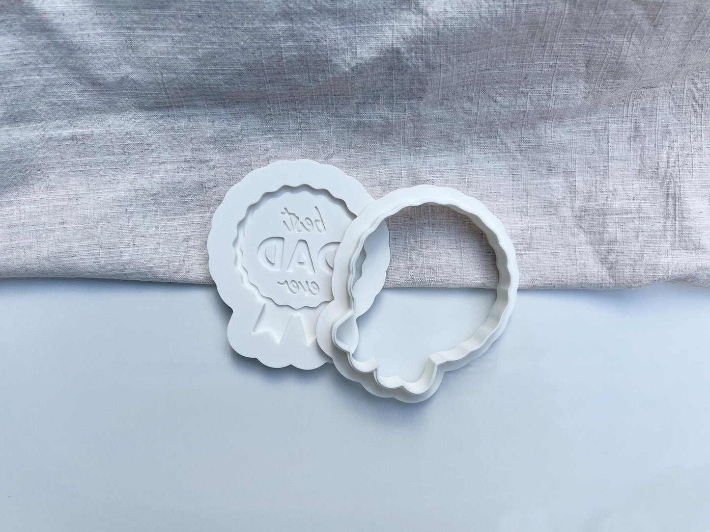 Best Dad Father's Day Cookie Cutter & Stamp Set