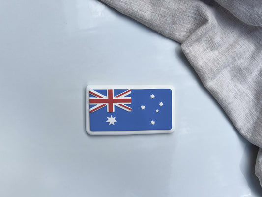 Australian Flag Cookie Cutter & Stamp Set