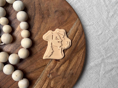 Jack Russell Cookie Cutter & Stamp Set