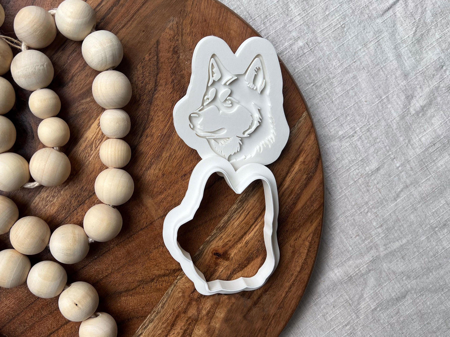 Husky Cookie Cutter & Stamp Set