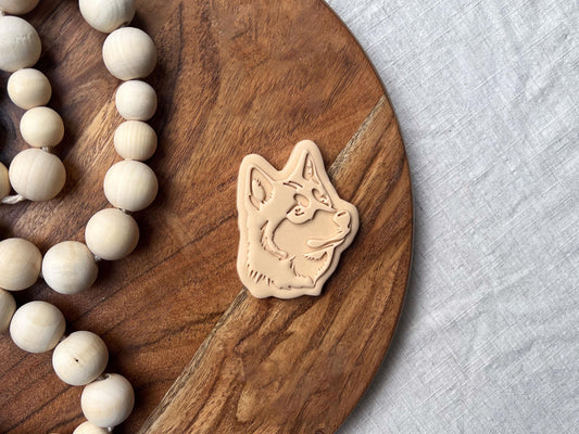 Husky Cookie Cutter & Stamp Set