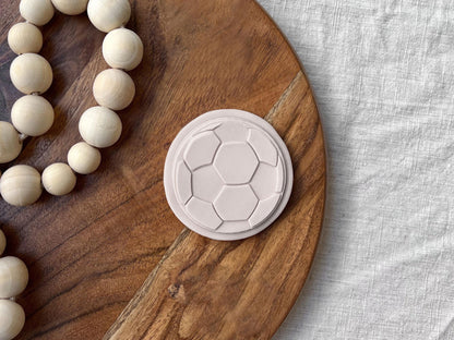 Football Soccer Ball  Cookie Cutter & Stamp Set