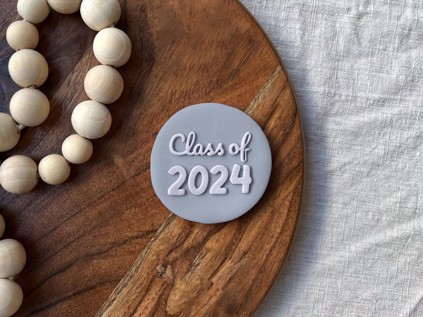 Graduation 2024 Cookie Cutter & Stamp Set