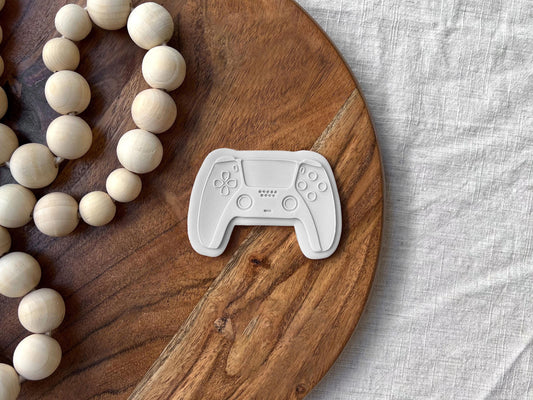 Gaming Controller Cookie Cutter & Stamp Set