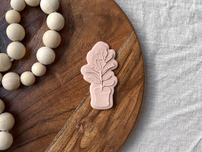 Fig House Plant Cookie Cutter & Stamp Set